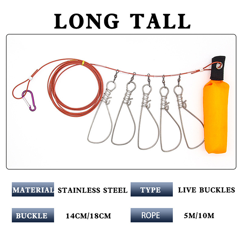 Reel Repair Kit - Klip Pengunci Ikan 5-snap Baru, Pengikat
