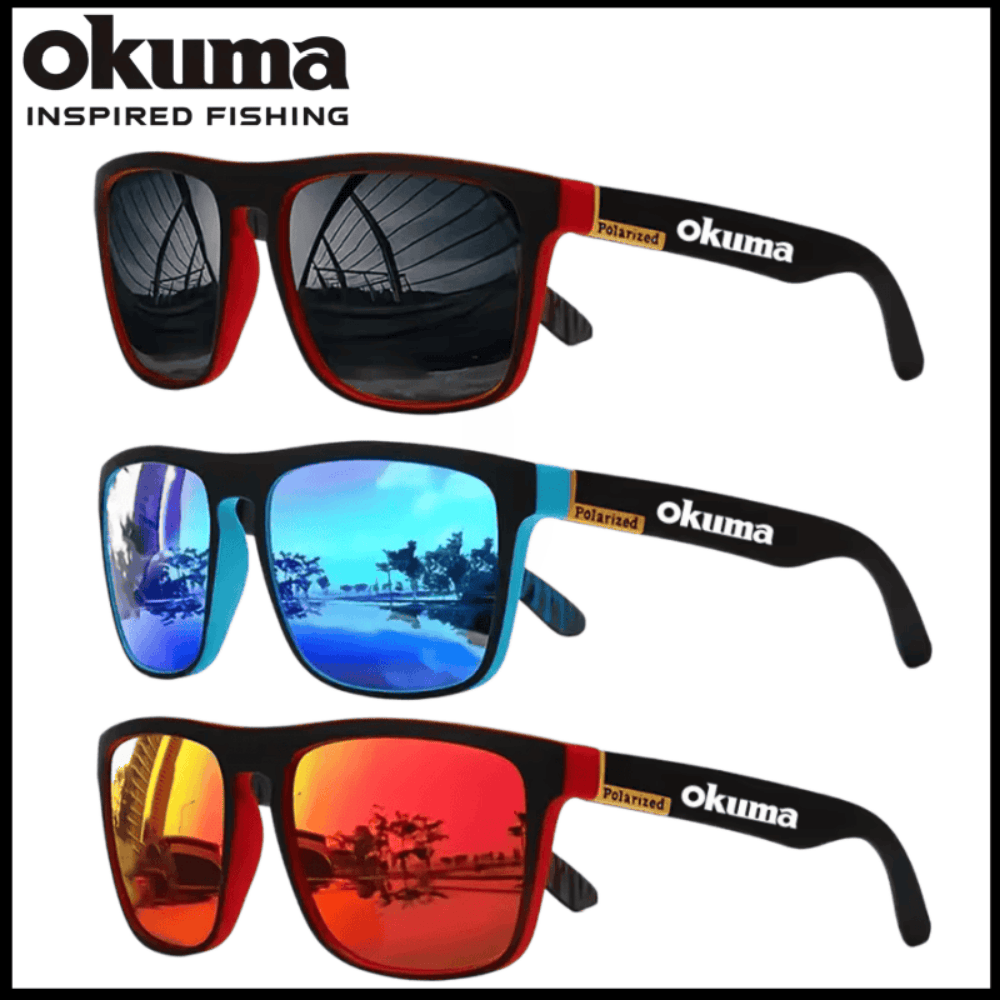 Surf Reel - Kacamata Hitam Terpolarisasi Okuma UV400 untuk