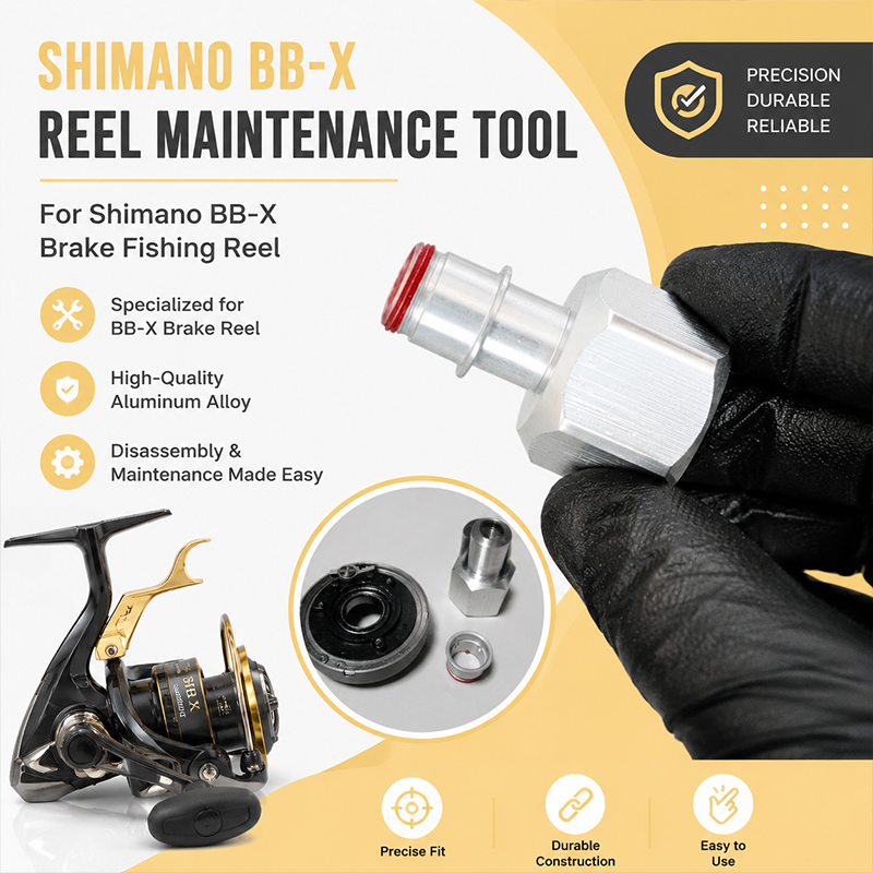 Reel Repair Kit - Alat Pembongkaran Perbaikan Paduan Aluminium Terintegrasi