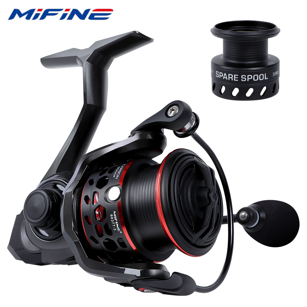 MIFINE alat pancing karbon, ku - Reel Spare Spool ulasan dan harga