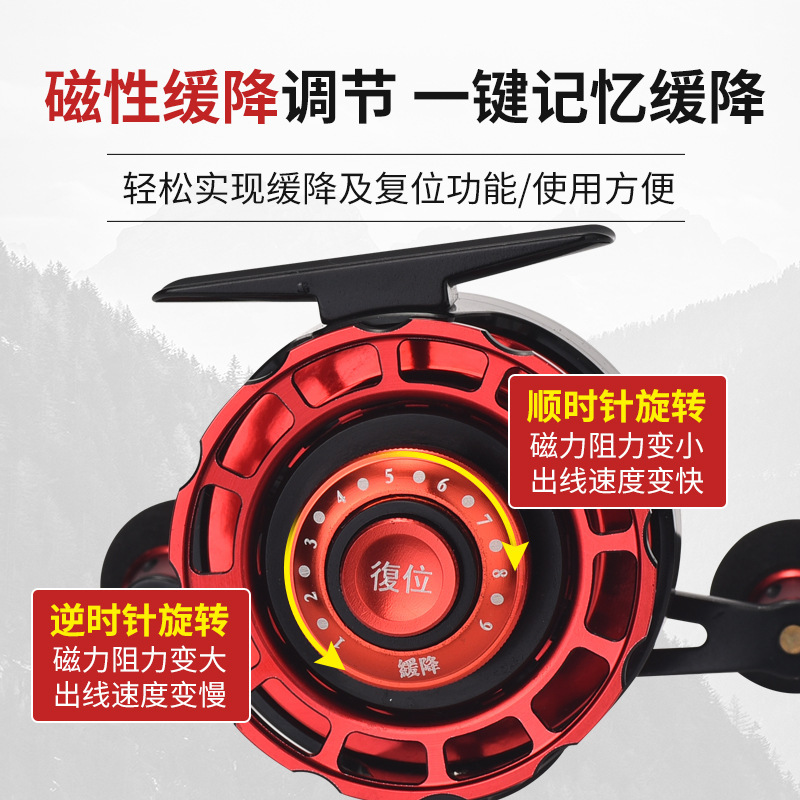 Reel Pancing Rakit Digital den - Ice Fishing Reel ulasan dan harga