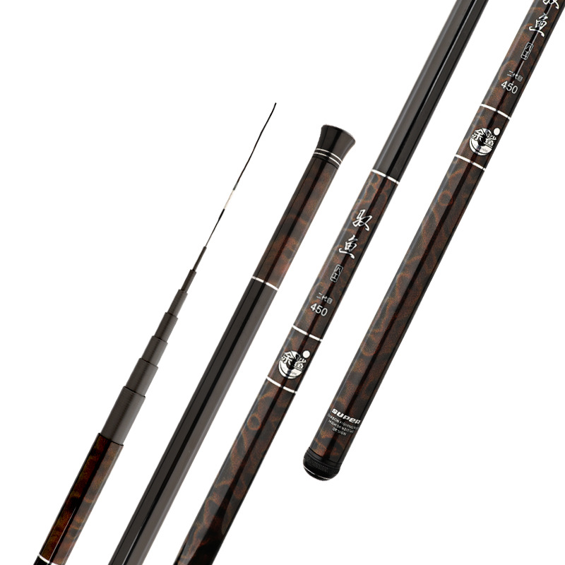 Joran Pancing Serat Karbon Tel - Surf Reel ulasan dan harga