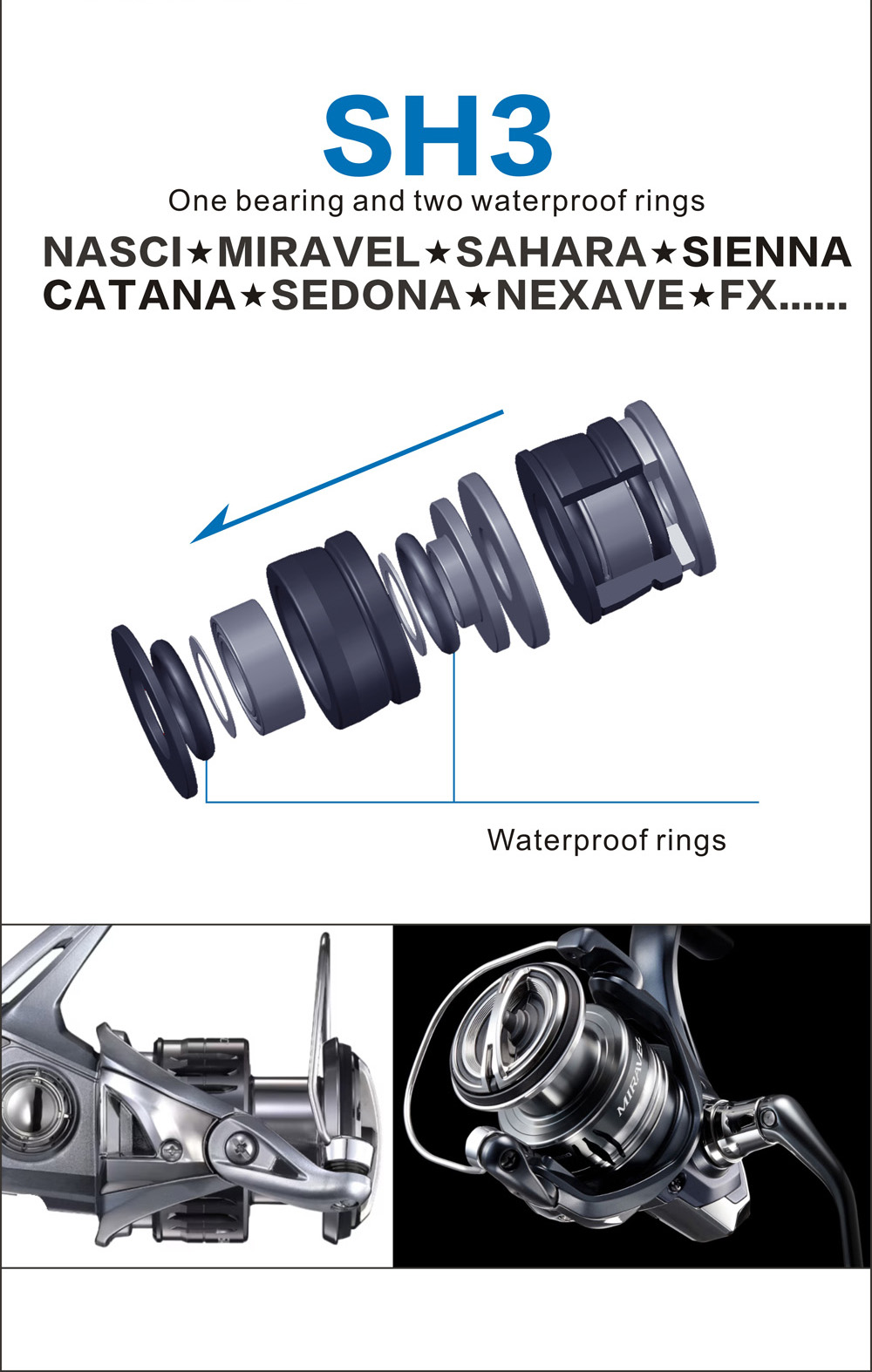 BassLegend untuk Shimano Spinn - Shimano Reel Stradic ulasan dan harga