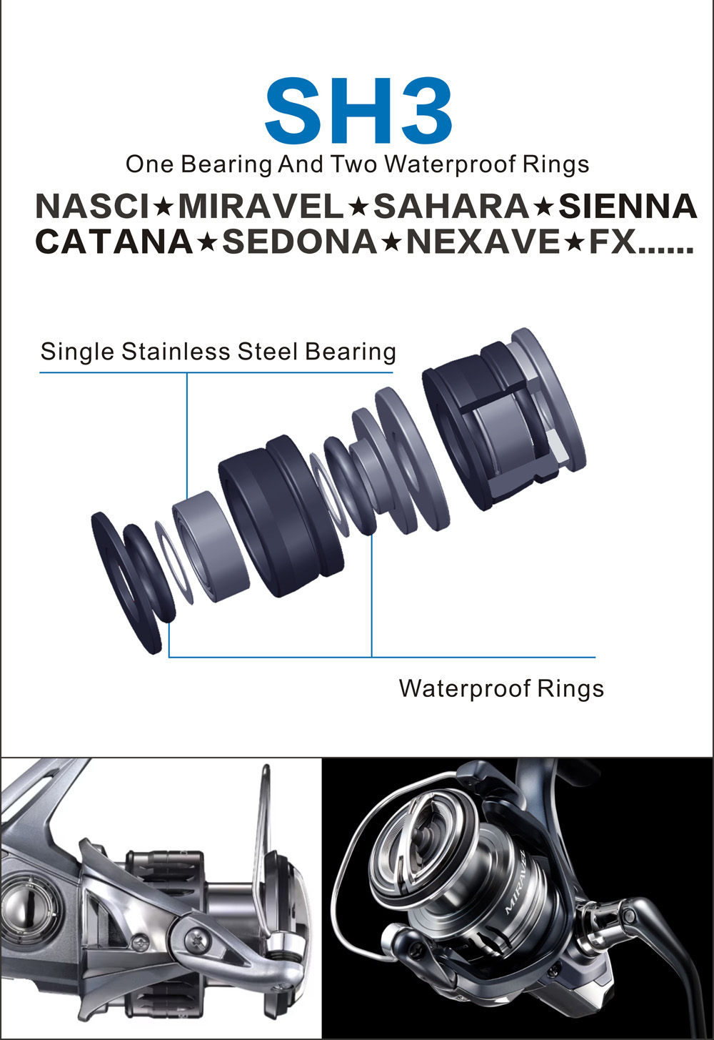 BassLegend untuk Shimano Spinn - Shimano Reel Stradic ulasan dan harga