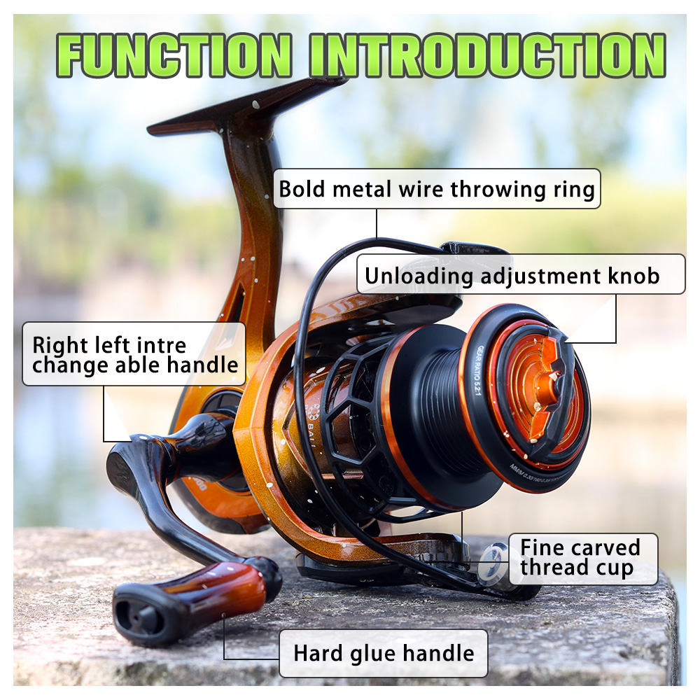 JOSBY gulungan pancing berputa - Ice Fishing Reel ulasan dan harga