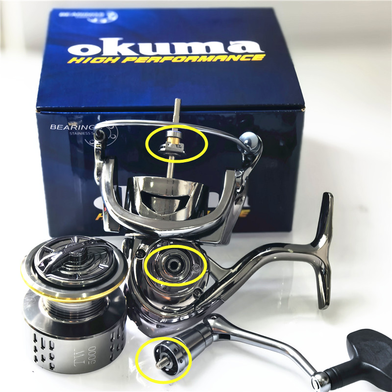Okuma Reel Pancing Logam Anti  - Surf Reel ulasan dan harga