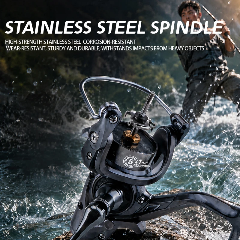 DEUKIO 2026 Reel Pancing Spinn - Trolling Reel ulasan dan harga