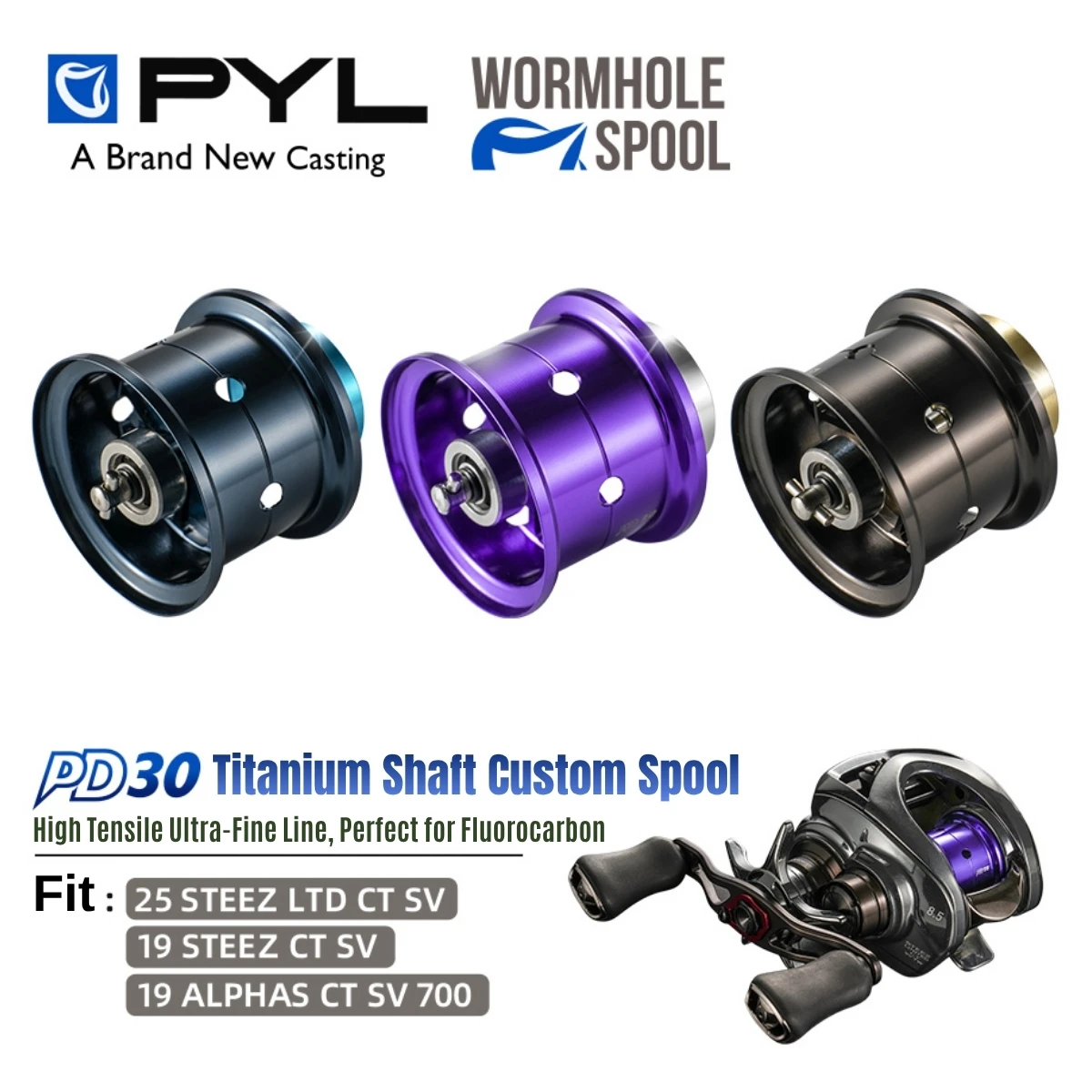 Spool Upgrade PYL PD30 untuk D - Reel Spare Spool ulasan dan harga